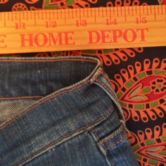 Old Navy "Sweetheart" Knee Length Jeans sz 0 NWOT - Picture 5 of 6